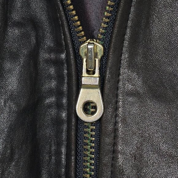 Andrew Marc Addition Geniune Leather Hoodie Jacket‎ Full Zip Brown Men's Medium - Picture 10 of 14